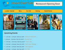 Tablet Screenshot of islandchefcafe.com